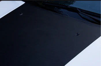 3D Fibra de Carbon de Film de Protecție Zero Capota Capota Autocolant Decal Și Styling Auto Pentru Jeep Compass 2017-2020 Accesorii