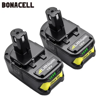 Bonacell 18V 4000mAh Li-Ion P108 P 108 Baterie Reîncărcabilă Pentru Ryobi Baterie RB18L40 P2000 P310 pentru BIW180 L50