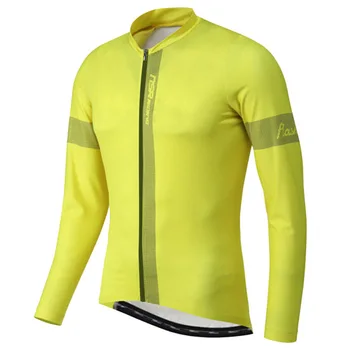 Ciclism jersey Coreea NSR 2021 maneca lunga tricouri Primavara Toamna haine subțiri în aer liber, biciclete de munte, biciclete rutier haine respirabil