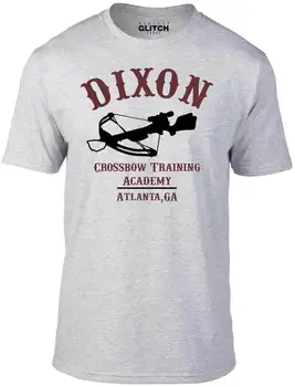 Dixon Arbaleta Academia de T-Shirt - Amuzant tricou de mers pe jos retro Daryl zombie mort Casual Rece mândrie t camasa barbati Unisex Nou tricou