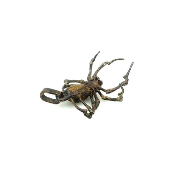 EDC Alamă Cheie Inel Spider Breloc în aer liber, Mici Accesorii scule DIY Pandantiv