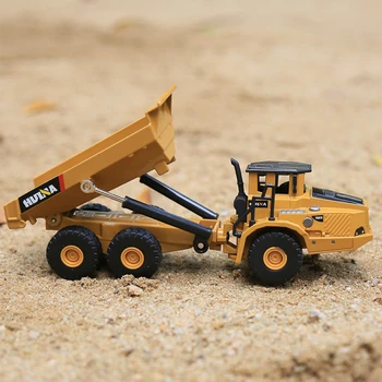 HUINA 1:50 Constructii de Aliaj de Inginerie Vehicul Excavator Caterpillar Buldozer Camion Stivuitor Jucării pentru Băieți Masina de Colectie