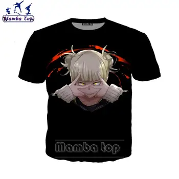 Imprimare 3D Anime Eroul Meu mediul Academic Tricou Toate-ar Putea Men ' s T-shirt Hentai Fată Hip Hop Barbati Tricou Amuzant de Sus Îmbrăcăminte Unisex E017-3