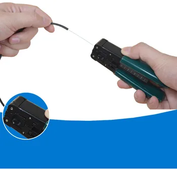 Instrumente de fibra Optica FTTH Drop Cable Stripper,sârmă stripteuză Parte, Fibra Clește