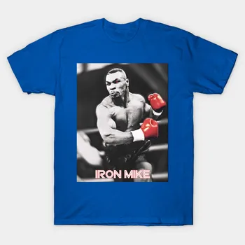 Iron Mike Tyson T-Shirt Campion de Box a Aniversare de Bumbac O-Gat Maneci Scurte Barbati Tricou Nou Marimea S-3XL