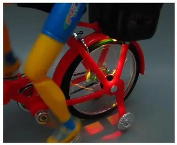 Jucarii Electrice Biciclete Electrice Caracter Biciclete Copii Muzica Luminos Turnat Sub Presiune Vehicul Jucărie Drumeții Om Pliabil Jucărie
