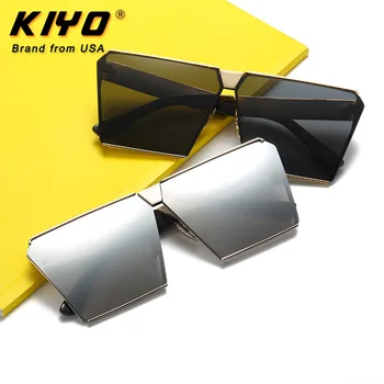 KIYO Brand 2020 Nouă Femei ochelari de Soare Patrati Metal Clasic de Ochelari de Soare de Înaltă Calitate UV400 Ochelari de Conducere 0019