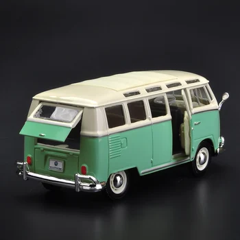 Maisto 1:25 Volkswagen Bus Samba Masina Fierbinte Aliaj model de masina de turnare model de simulare auto decorare auto colecție cadou jucărie