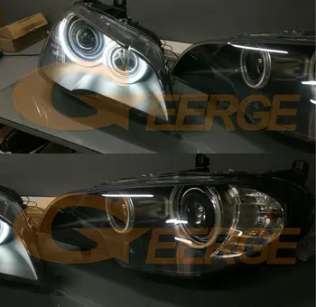 Pentru BMW X5 e70 2007 2008 2009 2010 2011 2012 2013 Excelent Ultra luminoase CCFL Angel Eyes Halo Inele kit Lumina de Zi styling Auto