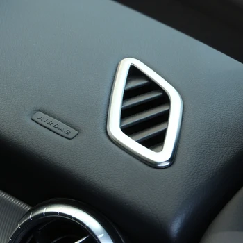 Pentru Mercedes-Benz GLA X 156 CLA C117 a-Class W176 2013-2018 ABS Argint tabloul de Bord Aer Condiționat Gaura de Ventilatie Decor