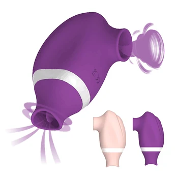 Suge & Lins Clitoris Vibratoare Dubla penetrare Sfarcuri Clitoris Fraier Limba Laba Cunilingus Jucarii Sexuale pentru Femei pentru Adulți
