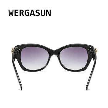 WERGASUN de Brand Designer de Moda Noua Epocă ochelari de Soare pentru Femei ochelari de soare Retro pătrat Ochelari de Soare Femei UV400
